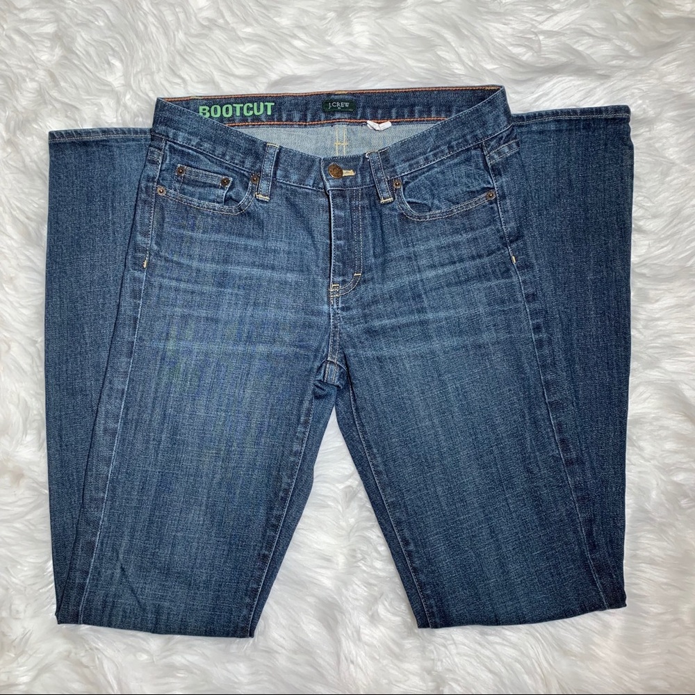 J.CREW Bootcut Dark Wash Jeans 28R